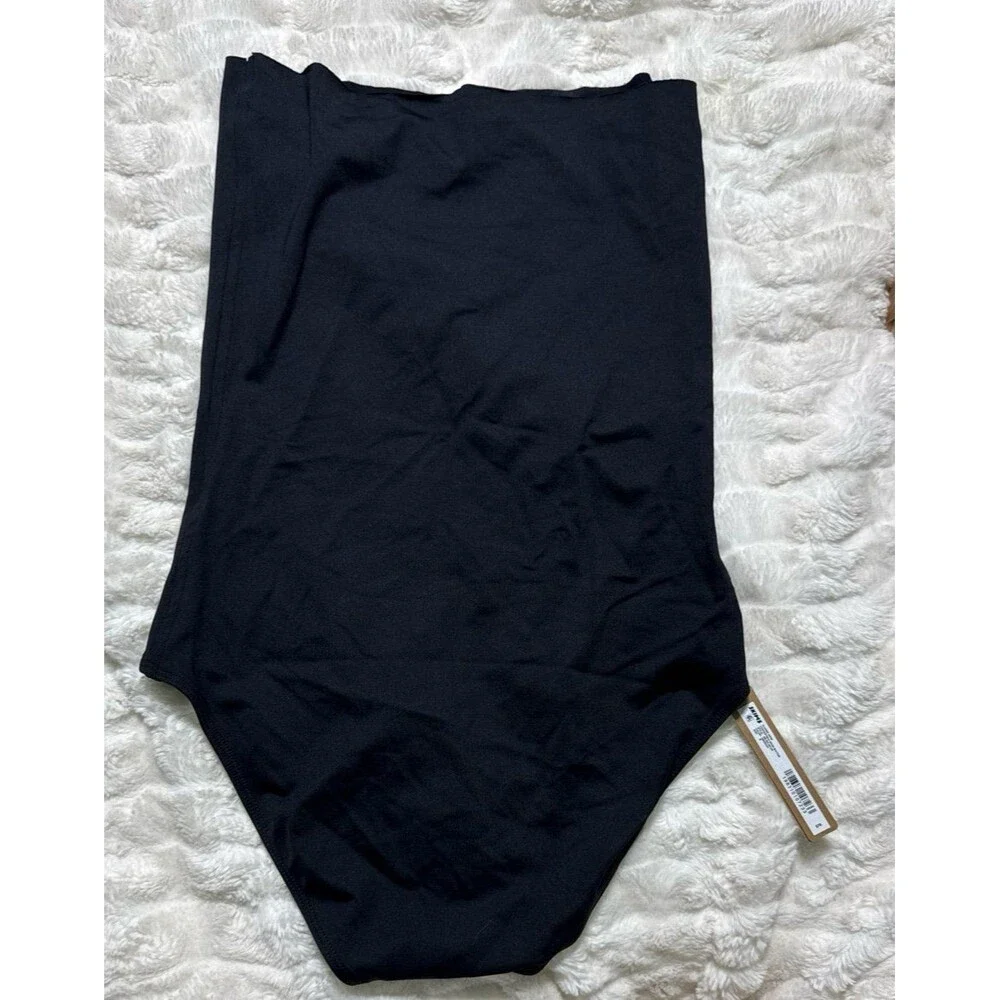 SKIMS Black High-Waist Bikini Bottom